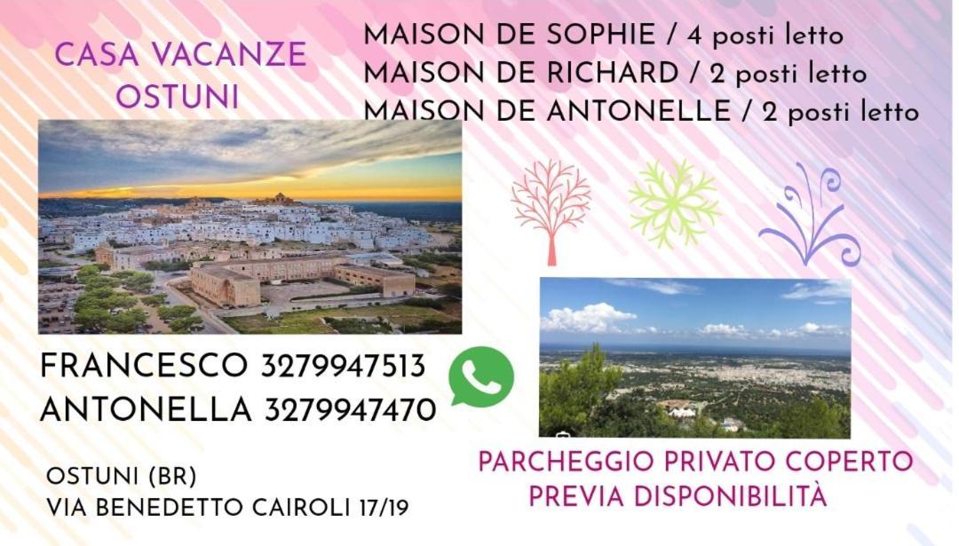 Maison De Antonelle 오스투니 외부 사진